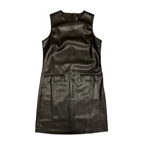Black - Express Women's Shift Dress, Retro-Inspired Straight and Easy Fit Mini,
